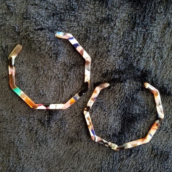 Fashion Jewelry Jewelry - Acrylic Bauble Bar Style Hoop Earrings